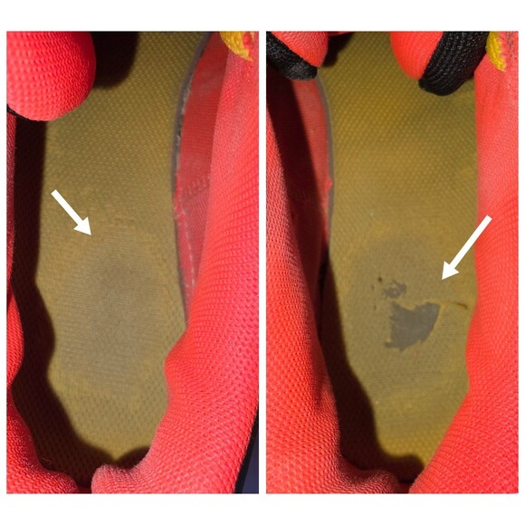 NIKE Lebron Witness VII 7 GS Black Crimson Kids Youth Sneakers 6.5 DQ8650-001 - Picture 14 of 15